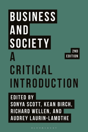 Business and Society: A Critical Introduction