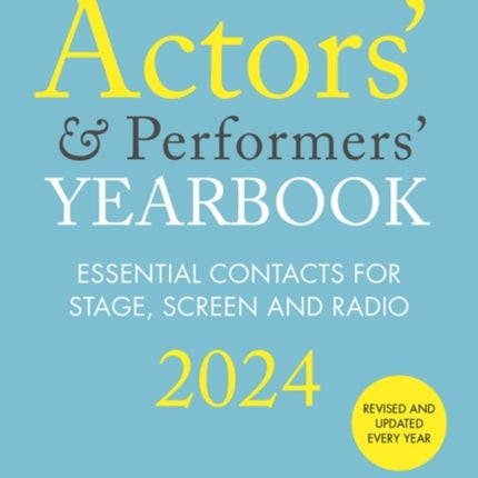 Actors’ and Performers’ Yearbook 2024