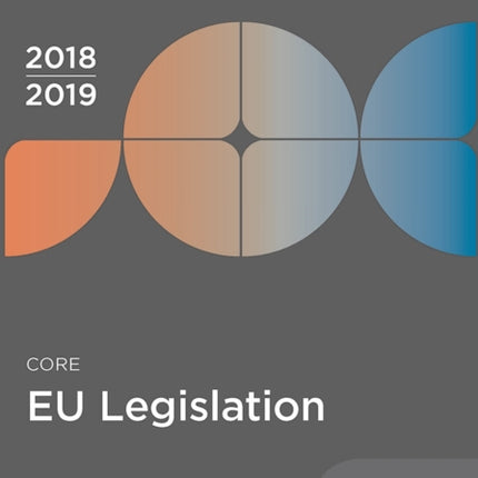 Core EU Legislation 201819