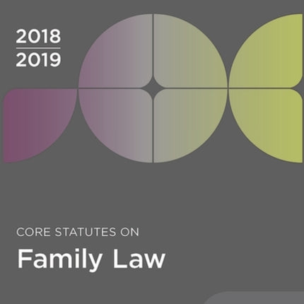 Core Statutes on Family Law 201819