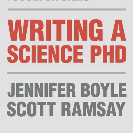Writing a Science PhD
