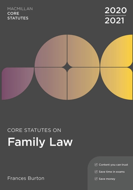 Core Statutes on Family Law 202021