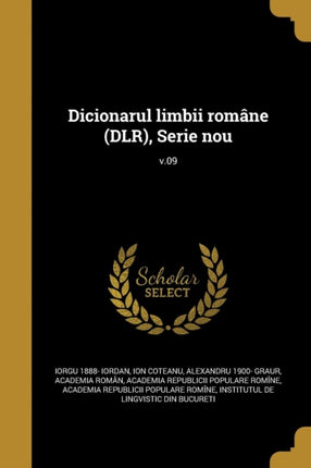 Dicionarul limbii române DLR Serie nou v.09