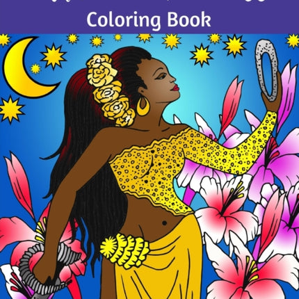 African Goddess Coloring Book