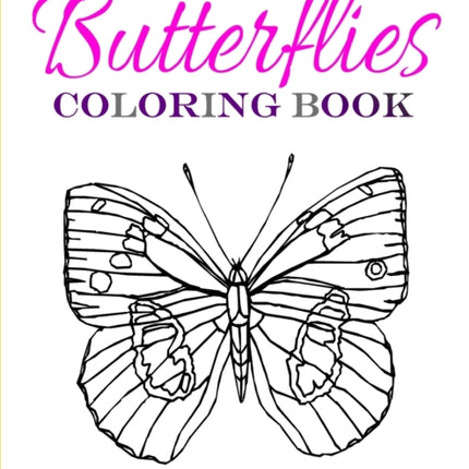 Butterflies Coloring Book