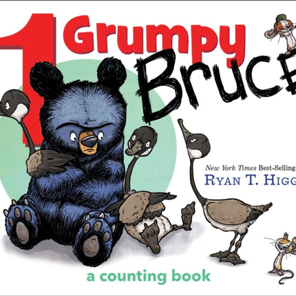 1 Grumpy Bruce: A Counting Board Book