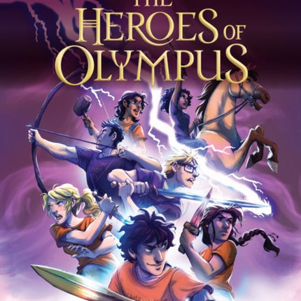 Heroes of Olympus, The, Book Five: Blood of Olympus, The-(new cover)