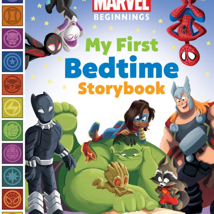 Marvel Beginnings My First Bedtime Storybook
