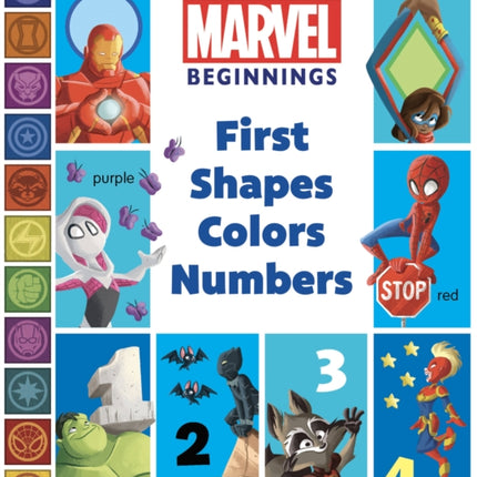 Marvel Beginnings: First Shapes, Colors, Numbers