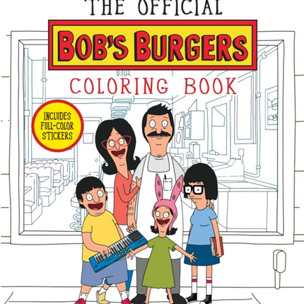 Official Bob's Burgers Coloring Book