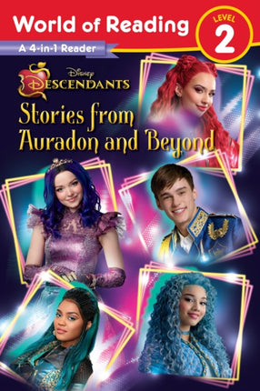 World of Reading Descendants 4in1 Reader Stories from Auradon and Beyond