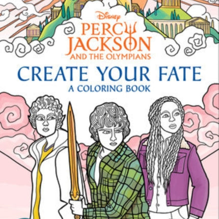 Percy Jackson and the Olympians Create Your Fate A Coloring Book