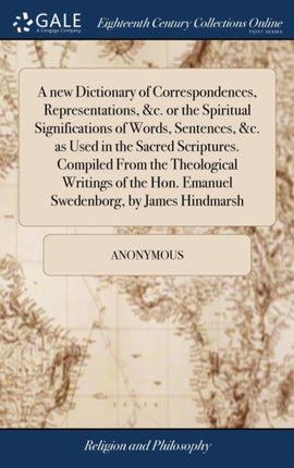 A new Dictionary of Correspondences