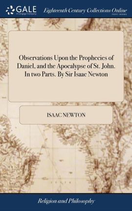 Observations Upon the Prophecies of Daniel and
