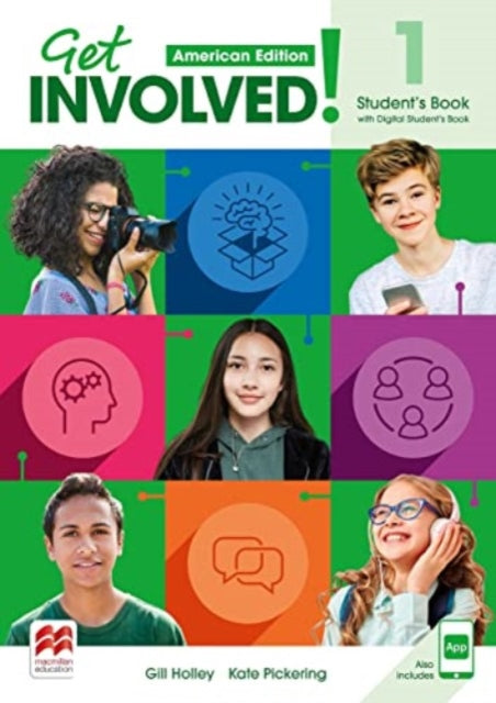 Get Involved American Edition Level 1 Students Book with Students App and Digital Students Book