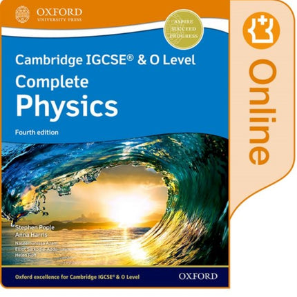 Cambridge IGCSE® & O Level Complete Physics: Enhanced Online Student Book Fourth Edition