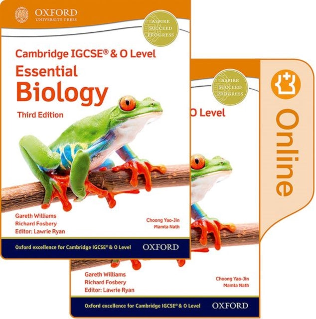 Cambridge IGCSE  O Level Essential Biology Print and Enhanced Online Student Book Pack Third Edition