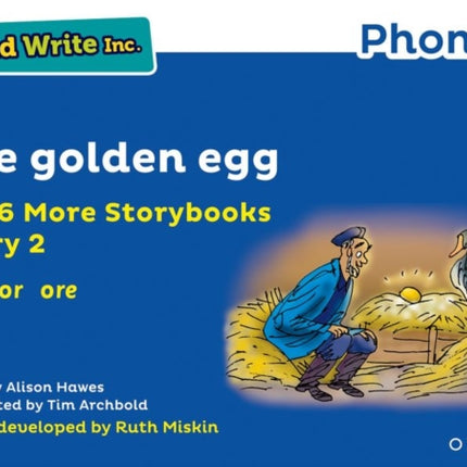 Read Write Inc. Phonics: The golden egg (Blue Set 6A Storybook 2)