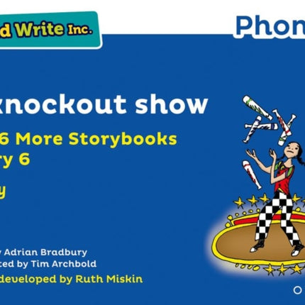 Read Write Inc. Phonics: A knockout show (Blue Set 6A Storybook 6)