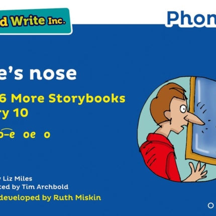 Read Write Inc. Phonics: Joe's nose (Blue Set 6A Storybook 10)