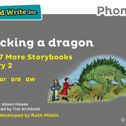 Read Write Inc. Phonics: Tricking a dragon (Grey Set 7A Storybook 2)