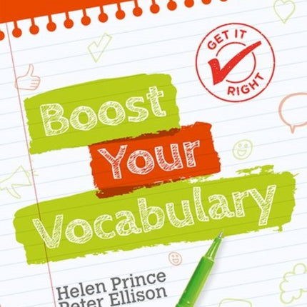 Get It Right: Boost Your Vocabulary Workbook 2 (Pack of 15)