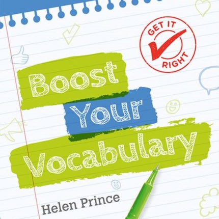 Get It Right: Boost Your Vocabulary Workbook 1