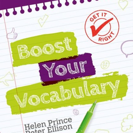 Get It Right: Boost Your Vocabulary Workbook 3