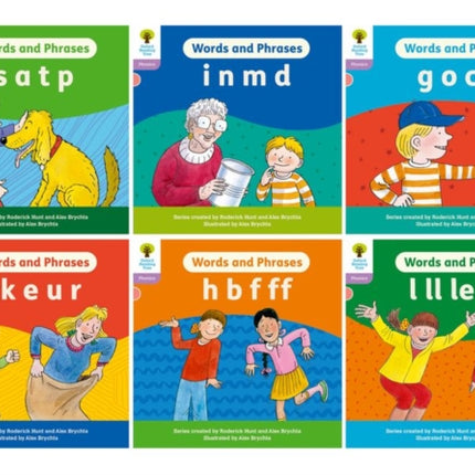 Oxford Reading Tree: Floppy's Phonics Decoding Practice: Oxford Level 1+: Mixed Pack of 6