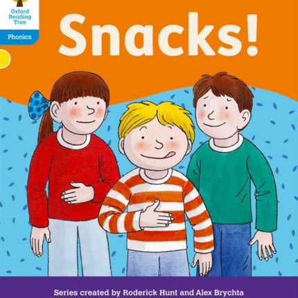 Oxford Reading Tree: Floppy's Phonics Decoding Practice: Oxford Level 3: Snacks!