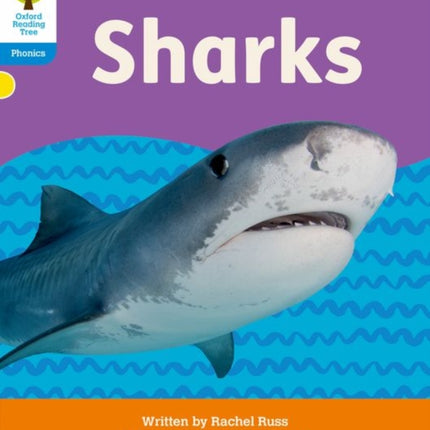 Oxford Reading Tree: Floppy's Phonics Decoding Practice: Oxford Level 3: Sharks