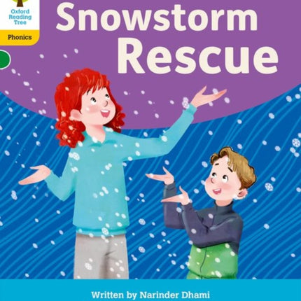 Oxford Reading Tree: Floppy's Phonics Decoding Practice: Oxford Level 5: Snowstorm Rescue