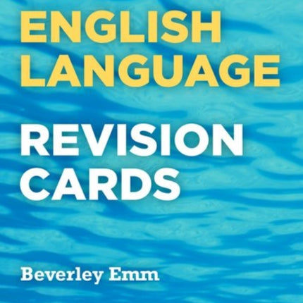 AQA GCSE English Language revision cards