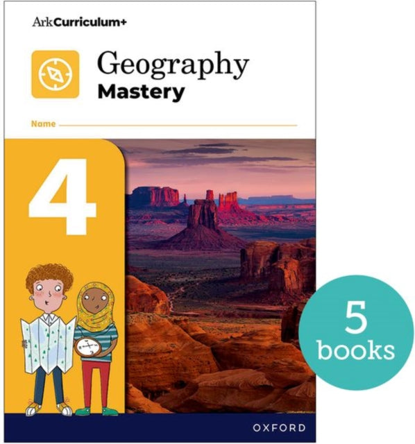 Geography Mastery: Geography Mastery Pupil Workbook 4 Pack of 5