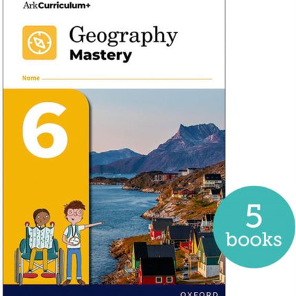 Geography Mastery: Geography Mastery Pupil Workbook 6 Pack of 5