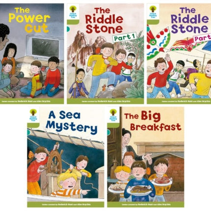 Oxford Reading Tree: Biff, Chip and Kipper Stories: Oxford Level 7: Mixed Pack 5