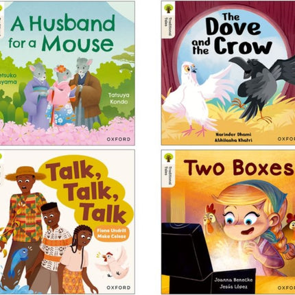 Oxford Reading Tree Traditional Tales Level 6 Pack of 4 More Stories
