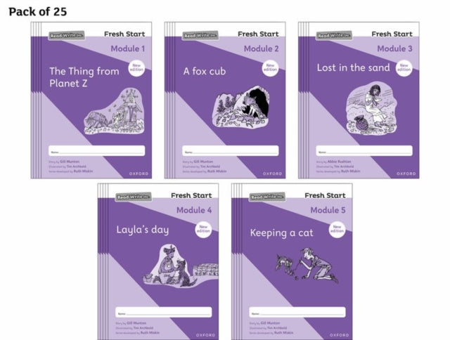 Read Write Inc. Fresh Start 2024 Modules 15  Pack