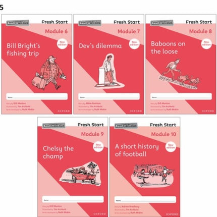 Read Write Inc. Fresh Start 2024 Modules 610