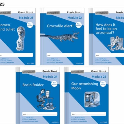 Read Write Inc. Fresh Start 2024 Modules 2125  Pack of 25