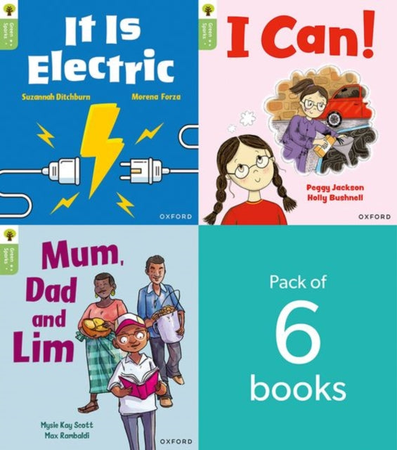 Oxford Reading Tree Green Sparks level 1 LEVEL 1 PACK of 6