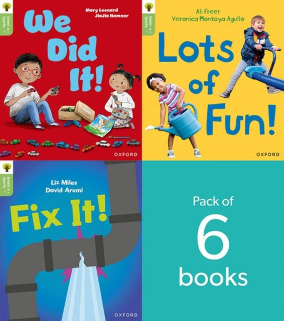Oxford Reading Tree Green Sparks level 2 LEVEL 2 PACK of 6