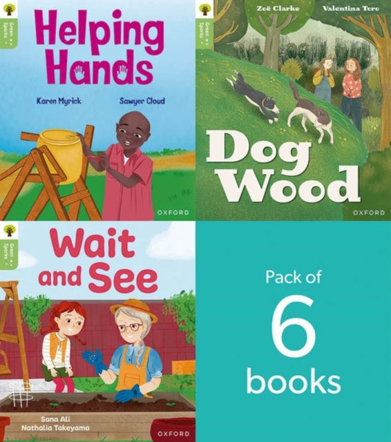 Oxford Reading Tree Green Sparks Level 3 LEVEL 3 PACK of 6