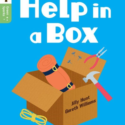 Oxford Reading Tree Green Sparks Level 4 Help in a Box