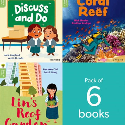 Oxford Reading Tree Green Sparks Level 4 LEVEL 4 PACK of 6