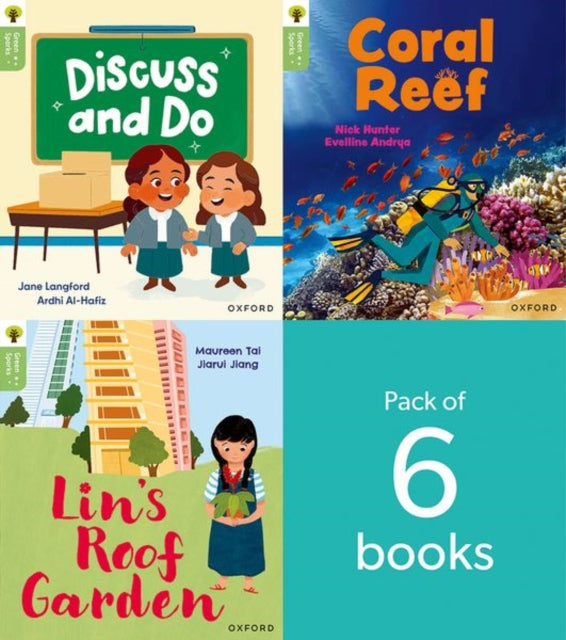 Oxford Reading Tree Green Sparks Level 4 LEVEL 4 PACK of 6