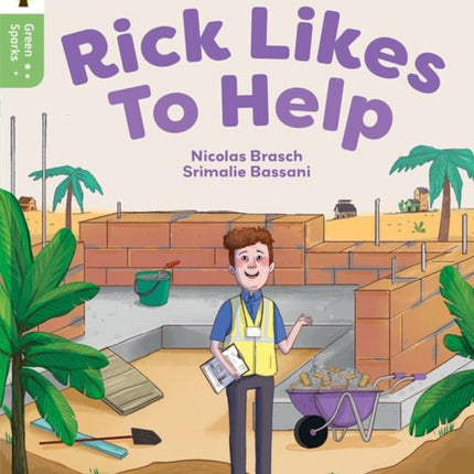 Oxford Reading Tree Green Sparks Level 5 Rick Likes to Help