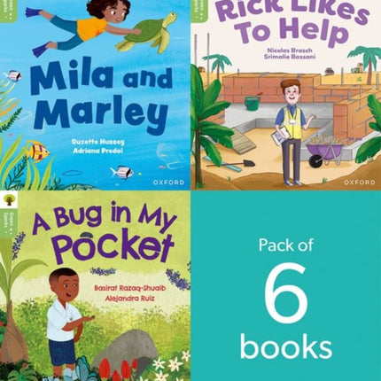 Oxford Reading Tree Green Sparks Level 5 LEVEL 5 PACK of 6