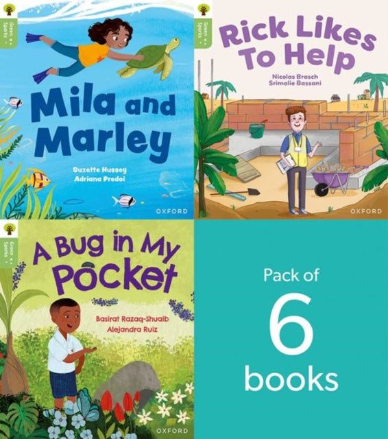 Oxford Reading Tree Green Sparks Level 5 LEVEL 5 PACK of 6