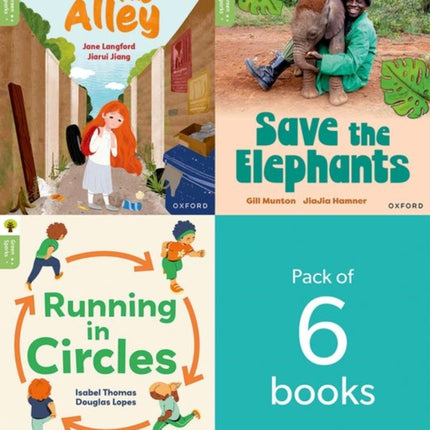 Oxford Reading Tree Green Sparks Level 6 LEVEL 6 PACK of 6